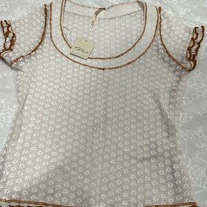 Free People Garner Ruffle tee